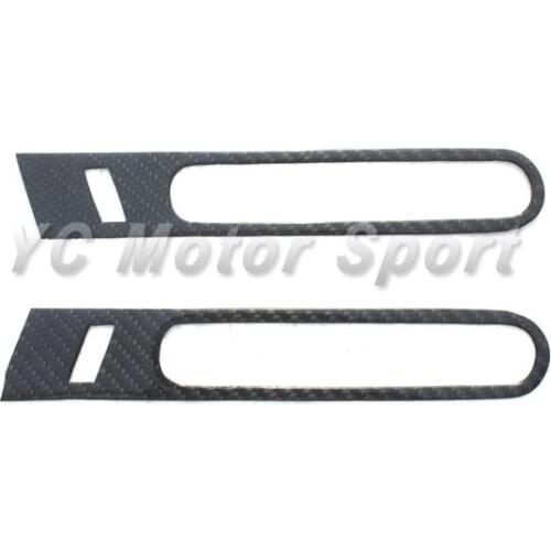 Car Accessories Full Carbon Fiber Outer Door Handle Surround Trim Fit For 2008-2014 R35 GTR Outer Door Handle Surround Trim