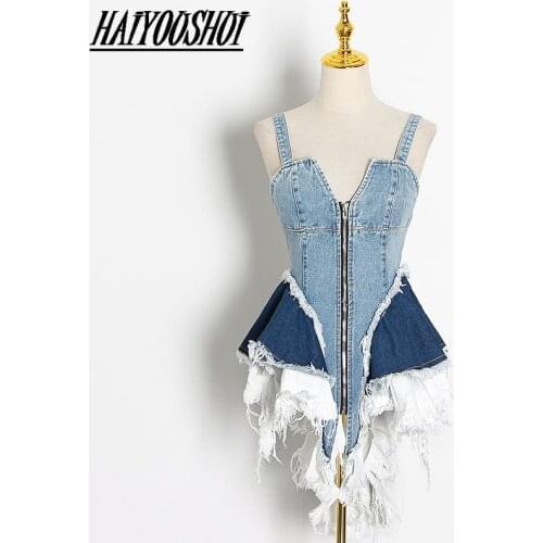 Женские джинсовые жилеты CINESSD China At AliExpress