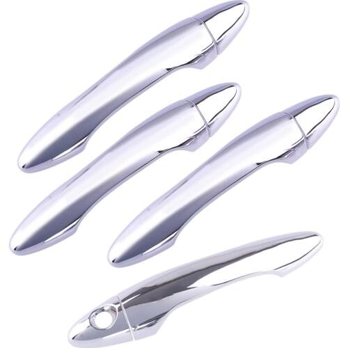 CITALL 8pcs ABS Chrome Door Handle Catch Cover Trim fit for Kia Optima K5 2011 2012 2013 2014 2015