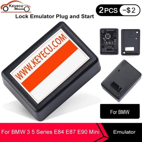 KEYECU ELV ESL Steering Lock Emulator Plug and Start for BMW 3 5 Series E84 E87 E90 Mini