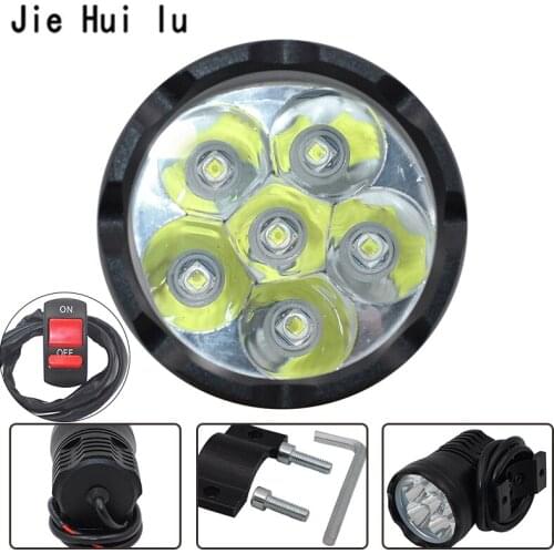 2x 12000lm 6000K Led Motorcycle bike Headlight bulb Waterproof Driving Spot Fog Lights External DRL Accessories bulb 12V