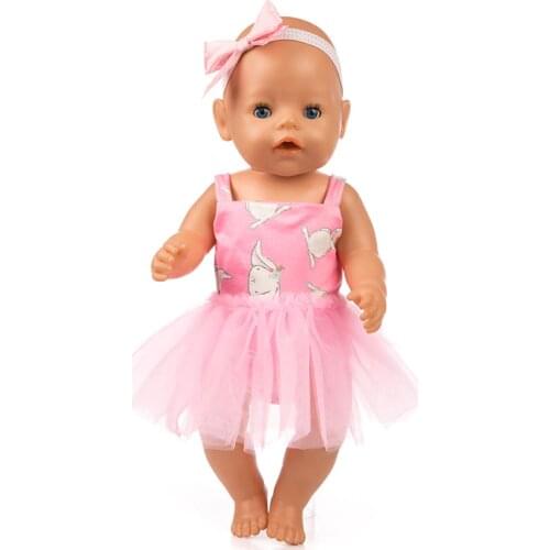 1pcs Fashion Suit Wear For 43cm Doll 17 Inch Reborn Babies Clothes