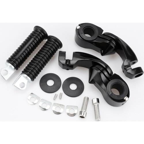 Motorcycle Front Rear Foot Pegs Footrests Shifter Peg for Harley 750 XL883/1200 X48 72 Night Road King Road King Tough Guy