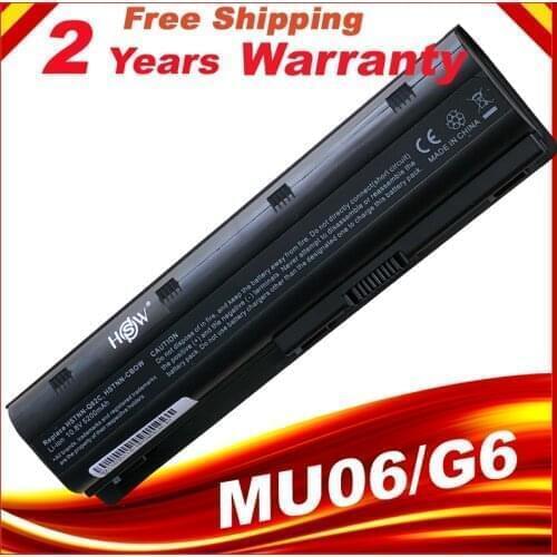 HSW Cell New Battery for HP Pavilion G4 G6 G7 G32 G42 G56 G62 G72 CQ42 CQ43 CQ56 CQ62 CQ72 DM4 DM4T MU06 593553-001 HSTNN-U FAST