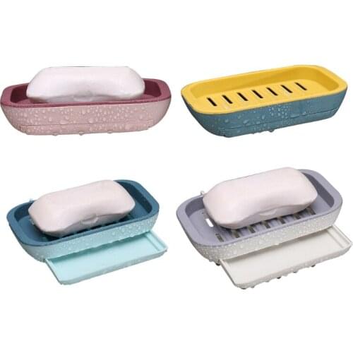 OOTDTY Bathroom Wall Mounted Soap Dishes