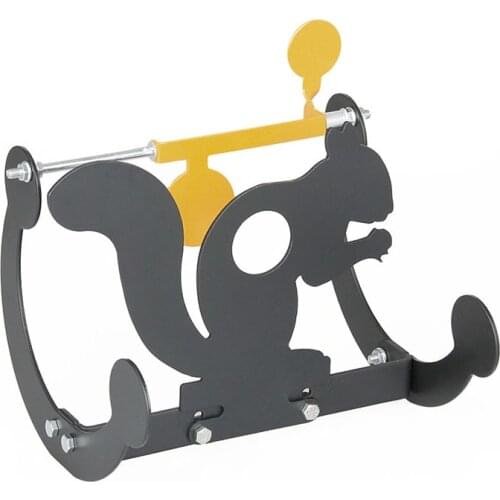 Tactical 3MM Thick Carbon Steel Knockdown Automatic Reset Shooting Target For outdoor Hunting GZ36-0004