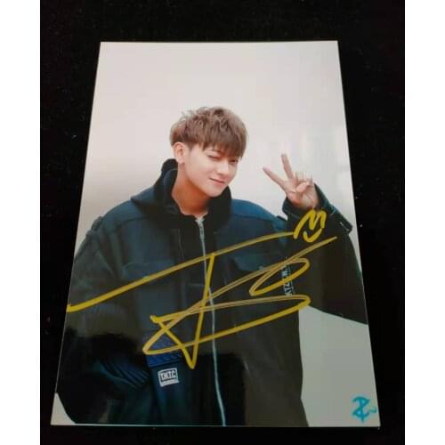 TAO Z.TAO autographed authentic signed with pen photo picture 4*6 collection gifts 052021