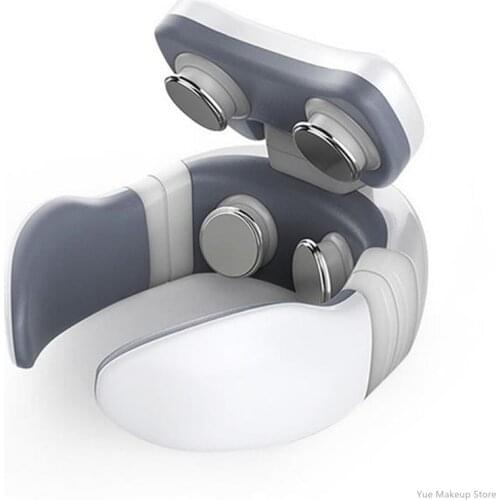 Smart Electric Shoulder Neck Massager 4D Magnetic Pulse Heated Fatigue Pain Relief Cervical Massage With Remote Control 30