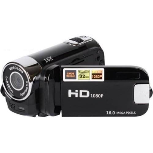 2.7-inch TFT-LCD 16MP 1080P 16X Zoom Night Vision Anti-shake Digital Camera