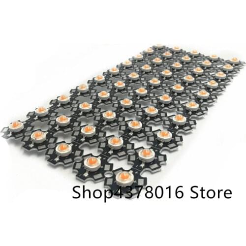 5pcs 10pcs 20pcs 50pcs 100pcs 3w full spectrum led chip , 400nm~840nm with bridgelux for medical plant grow with 20mm PCB