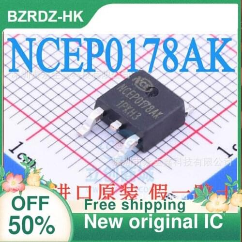 5PCS/lot NCEP0178AK 100V 78A TO-252 New original IC