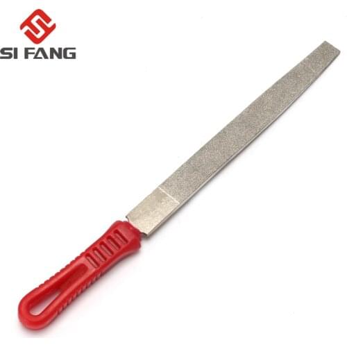 8" Diamond Coated File Rasp Files Needle File Carving Tool Metal Filing Tool DIY Hobby Hand Tool