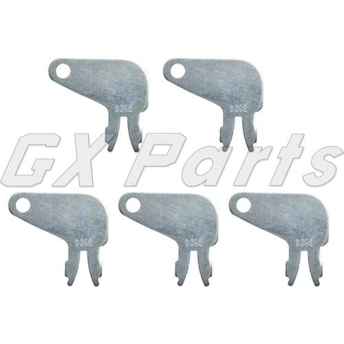 8398 8H5306 Ignition Keys 5PCS Fits For Caterpillar CAT 313B 313D 313D2 1090 1190 1190T