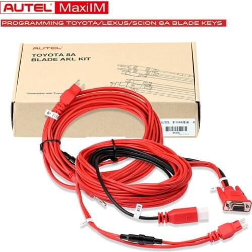 Autel For Toyota 8A BLADE AKL Kit Non-Smart Key All Keys Lost Adapter Work With APB112 and G-Box2