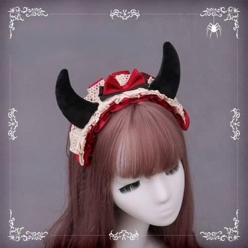 Cat Ears Anime Lolita Hair Accessories Ears Cosplay Kawaii Wig Gothic Headdress Kawaii Accessories Handmade Head Band Headwear