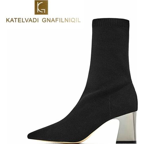 Женские зимние сапоги KATELVADI GNAFILNIQIL China At AliExpress