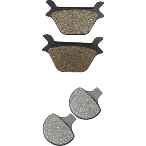 Disc Brake Pads Set fit HARLEY Street FXER 1340 Low Rider Custom 1993 1994 1995 1996 1997 1998 1999 Front Rear