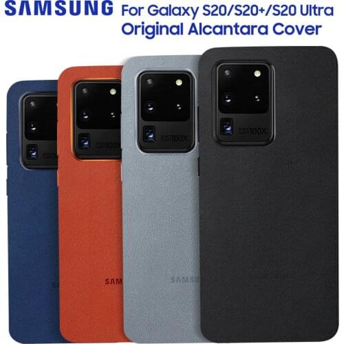 Samsung Official Suede Leather Fitted Protector Case Cover For SAMSUNG Galaxy S20 S20+ S20 Plus S20 Ultra