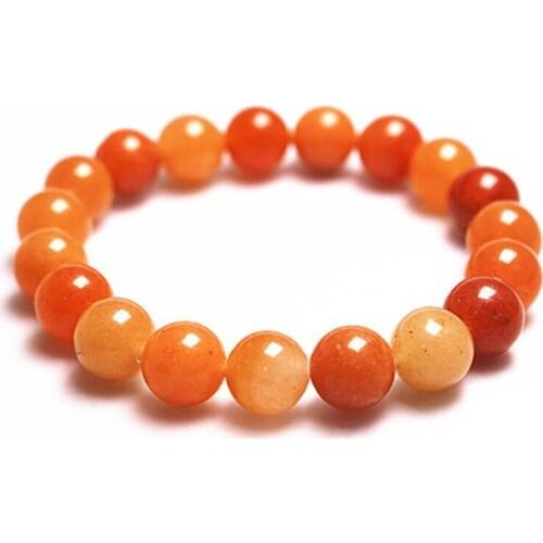 Wholesale Natural Gem Stone Aventurine Bracelet Round Beads Stretch Bracelets For Women Birthday Gift