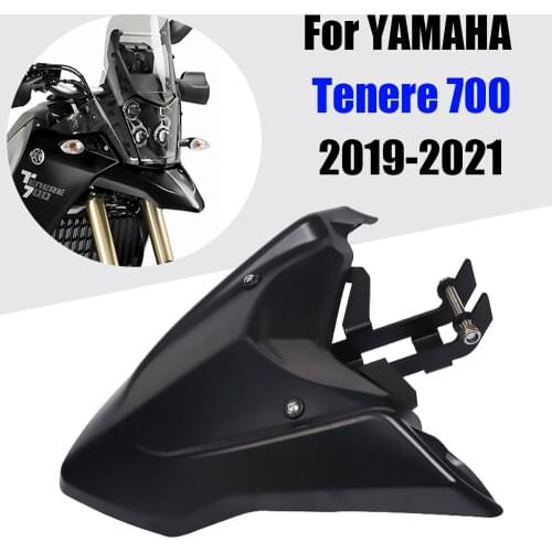 Motorcycle Front Fender Beak Nose Extension Mudguard Fairing for Yamaha T7 Tenere T700 Tenere 700 2019 2020 2021 Accessories