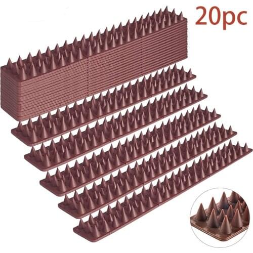 Plastic Bird and Pigeon Spikes Anti Bird Anti Pigeon Spike for Get Rid of Pigeons and Scare Birds Pest Control cat