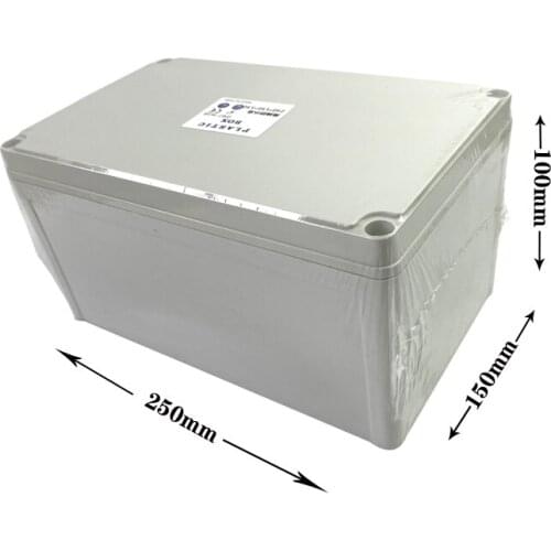 250x150x100mm Outdoor Waterproof Case Enclosure Plastic Box Electronic Project Case Waterproof Junction Box for Electronics