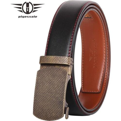 Mens Genuine Leather Belt High Quality New Designer Belts Men Luxury Strap Male Waistband Vintage Automatic Belt For Jeans B115