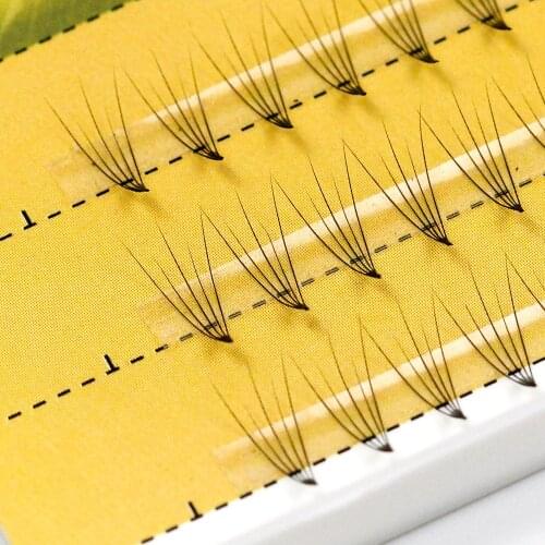 Grafting World Brand 5D Individual Eyelash Soft Black Russia Cilia Volume Eyelash Extensions for Professional and Personal Use