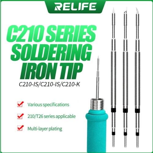 RL-C210 Soldering Tip for JBC C210 Series Sugon T26 T26D Series Soldering Iron Tip Equal quality High Grade A