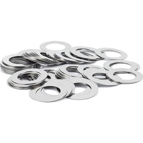 304 Stainless Steel Shim Washers ID6mm 7mm 8mm Flat Washer Ultrathin Gasket Thin Shim