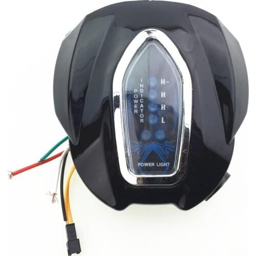 STARPAD For Electric car instrument 48v simple electric car led headlights electric meter assembly display speaker