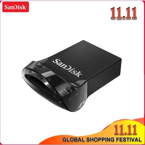 100% Genuine SanDisk CZ430 USB Flash Drive 64GB 16GB mini USB Pen Drive USB 3.1 Up to 130MB/S USB 3.0 USB Stick 32GB 128GB 256GB