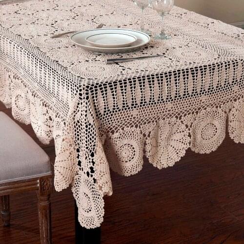 VANNXINEMVM Lace Tablecloths On The Table