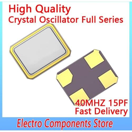 10pcs/lot New Original SMD Quartz Resonator Crystal 40MHZ YSX321SL 4Pin 3.2X2.5mm 15PF ±10PPM 3225 Resonator Passive Oscillator