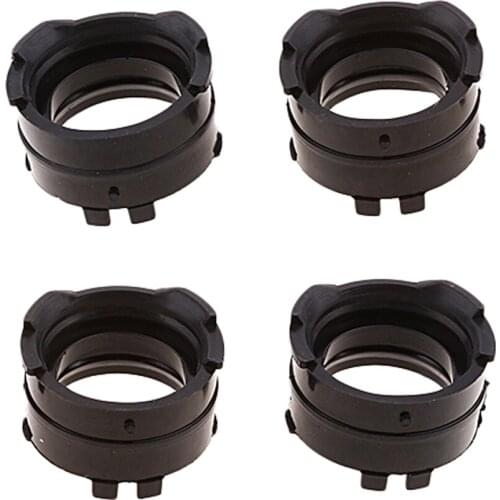 4pcs Carb Intake Manifold Boots For Honda VFR400 NC30 NC21 NC24 RVF400 NC35