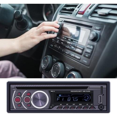 55% Dropshipping!!8169A Car Video Player Stable Connection Large Compatibility Metal Bluetooth-compatible MP3 Player