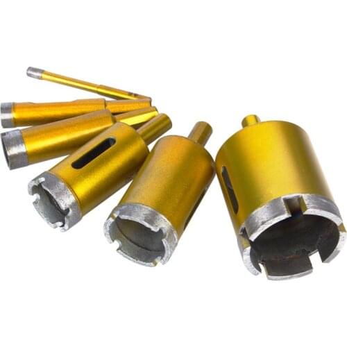 6Pcs 6/14/20/30/35/50mm Marble Hole Opener Saw Cutter Granite Ceramic Tile Concrete Diamond Drill Bit For Hand Electric Drill