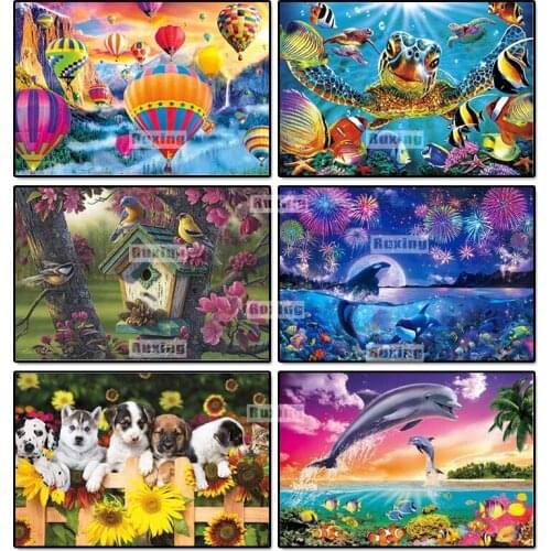 Ruxing Full Square drill 5D DIY Diamond embroidery Space planet Diamond Painting Cross Stitch Rhinestone Mosaic decoration
