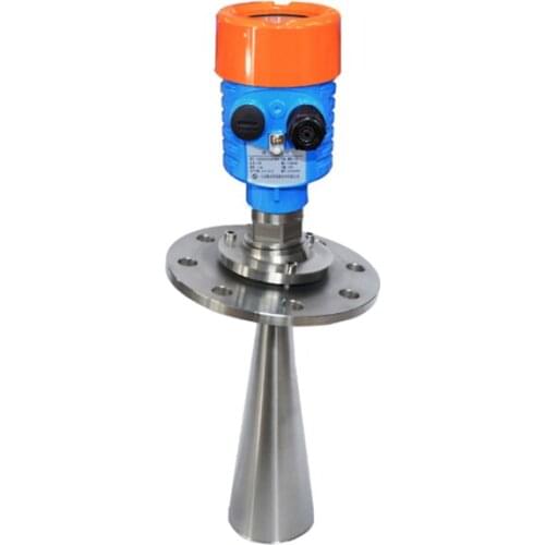 0-30m Range Radar Level Transmitter Salt Tank Cement Silos Indicator 26G Radar Level Sensing Device For Solid