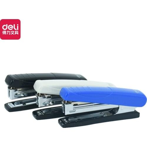 Deli stapler 10 metal base durable stapler stationery office accessories