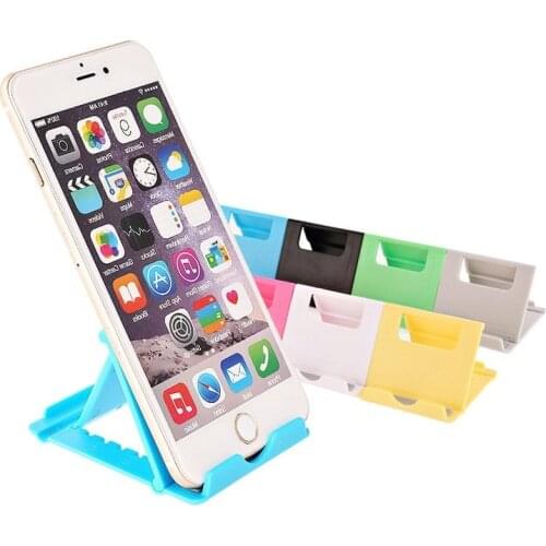 Phone Holder Stand Desktop Foldable Universal Plastic Mount Support For IPhone Xsmax Huawei P30 Mi Tablet