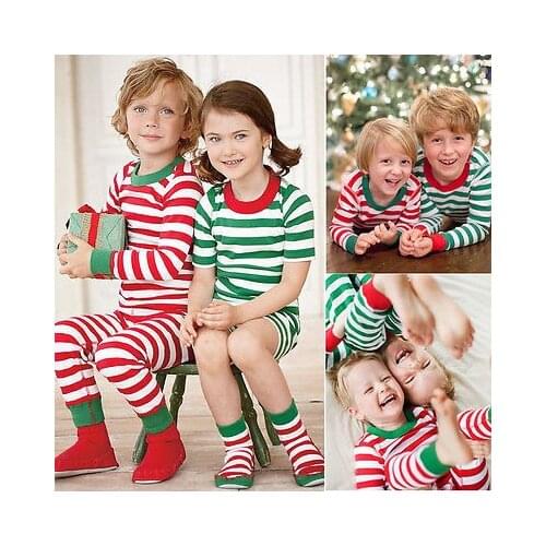 UNIKIDS Xmas Children Baby Kid Girl Boy Nightwear Pajamas Pyjamas Sleepwear Suit Christmas