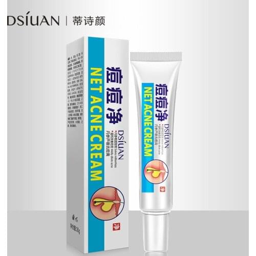 Effective Chinese Herbal Acne Cream Fade Acne Spots Moisturizing Pimple Oil Control Cleansing the root of red-rooted salvia