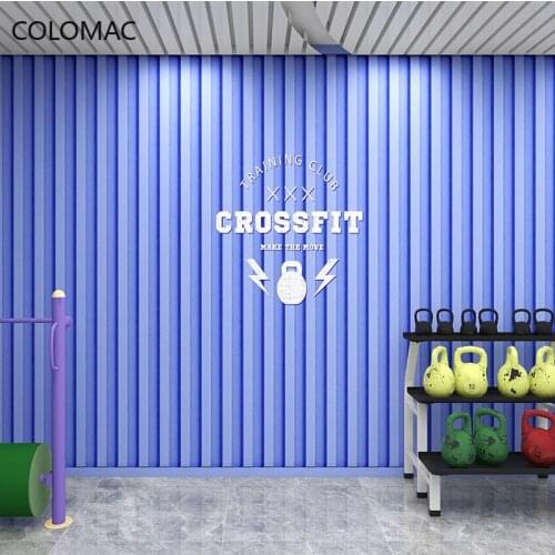 Colomac Custom KOL Industrial Style Tin Container Wallpaper Street Dance Studio Gym Background Mural Room Decor Drop Shopping