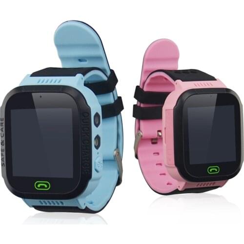 GSM GPRS Kids Wrist Watch Smart Children Watch Y21S 2G GSM Tracker No GPS Module Anti-lost Multi-function Watch Tracker 3 Colors