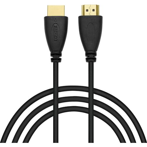 1m 1.2m 1.5m 2m 3m HDMI Cable Male to Male Cable HDMI Adapter Cord Compatible all 3D Blu-Ray players for Projector PS 3/4 XBox