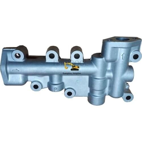 FOR Komatsu excavator accessories pc400-5-6 oil filter valve 6151-51-5603 high quality excavator accessories free of mail