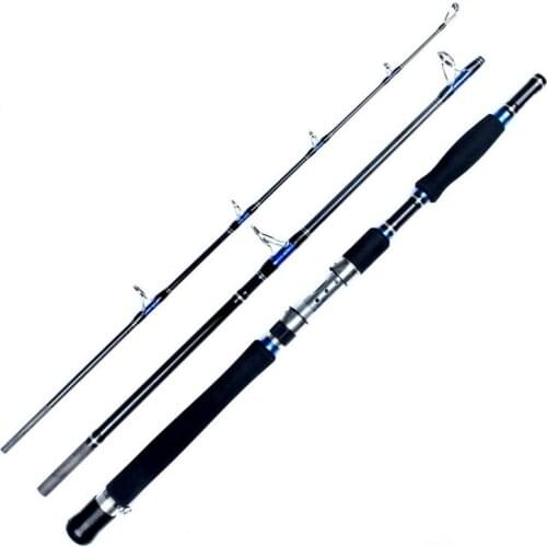 Short folding length strong lure rod for ocean boat fishing big ferocius fish