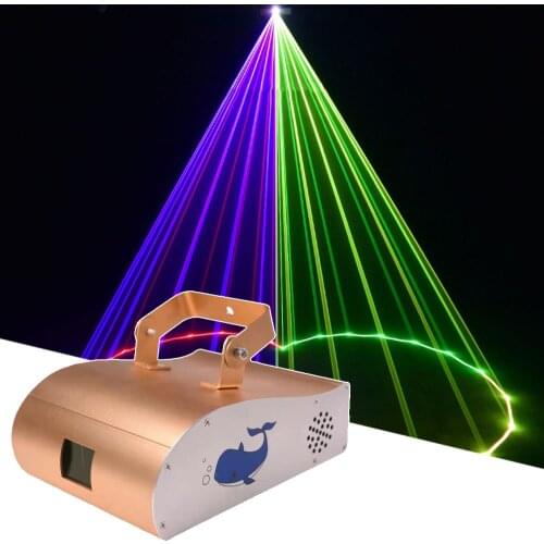 20Kpps DMX Animation Laser Light RGB Multi Color 1.5W Laser Light Dj Effect Lighting Laser Projector For Lightshow Laser Dj KTV