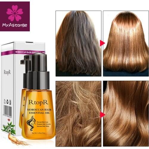 Moroccan Prevent Hair Loss Product Hair Growth Essential Oil Easy To Carry Hair Care Nursing 35ml Both male and female can use